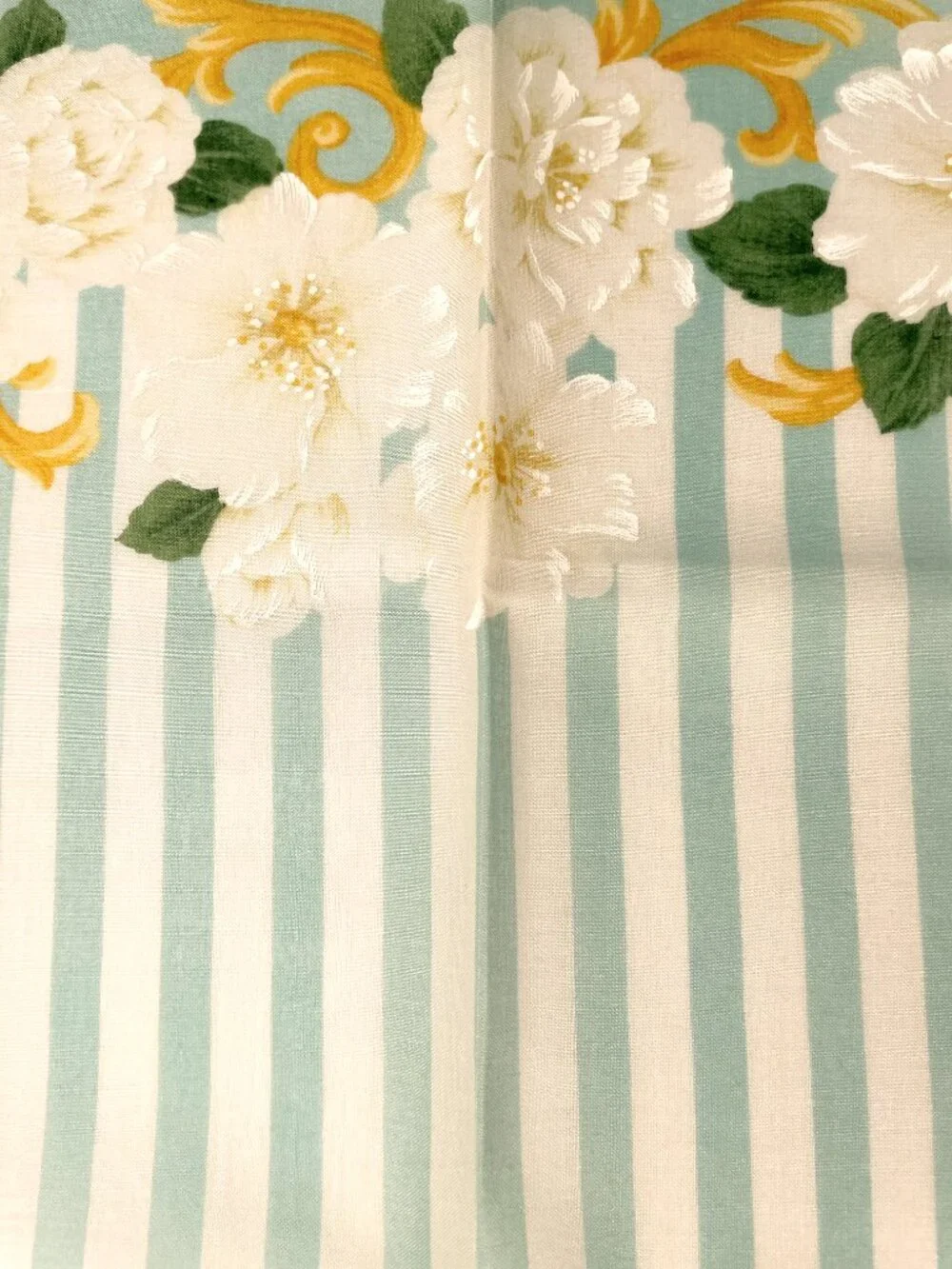 NWT 49AV Junko Shimada Cotton Floral Scarf